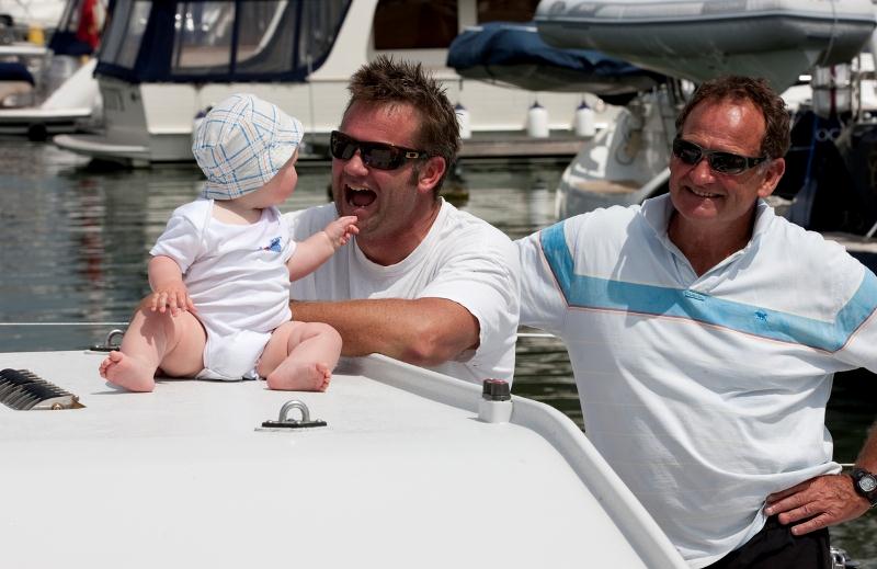 180 inversion test for Global Ocean Race team Ross and Campbell Field photo copyright Mark Lloyd / www.lloyd-images.com taken at Lymington Town Sailing Club and featuring the Class 40 class