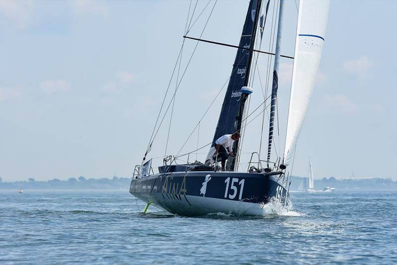 Normandy Channel Race 2018 photo copyright Rick Tomlinson taken at  and featuring the Class 40 class