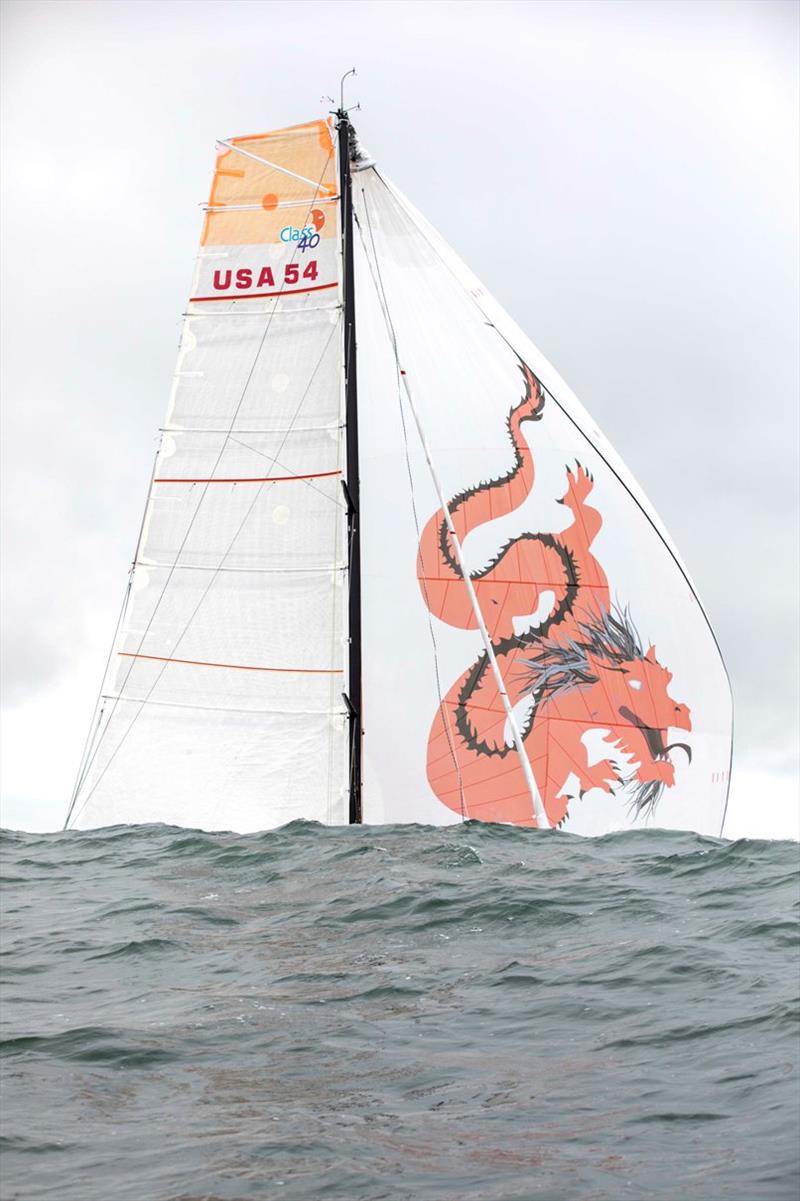Third place Dragon photo copyright Billy Black / Atlantic Cup taken at  and featuring the Class 40 class