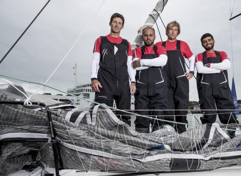 'Oman Sail' Class40 race yacht skippered by Guillaume Le Brec - photo © Lloyd Images