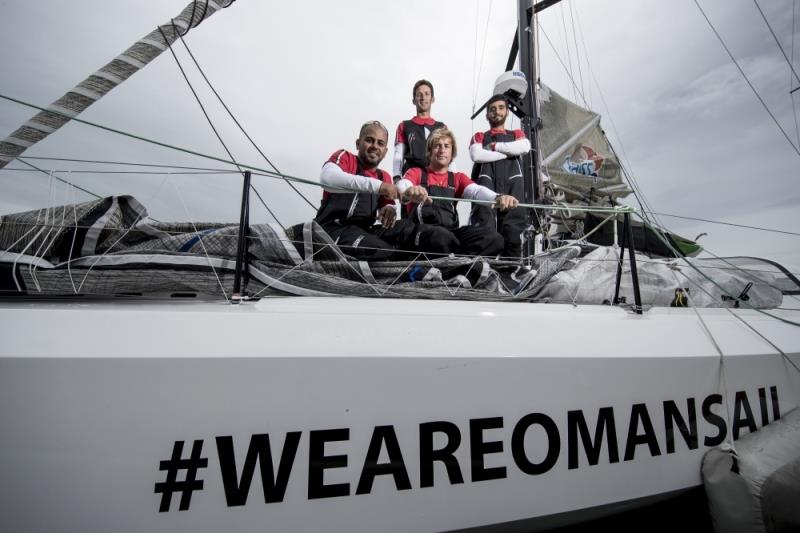 'Oman Sail' Class40 race yacht skippered by Guillaume Le Brec - photo © Lloyd Images