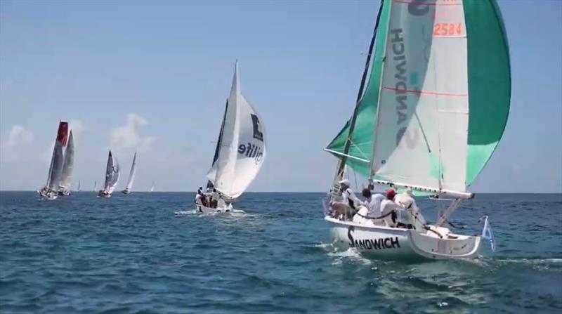 Round Martinique Regatta fleet photo copyright Event Media taken at  and featuring the Class 40 class