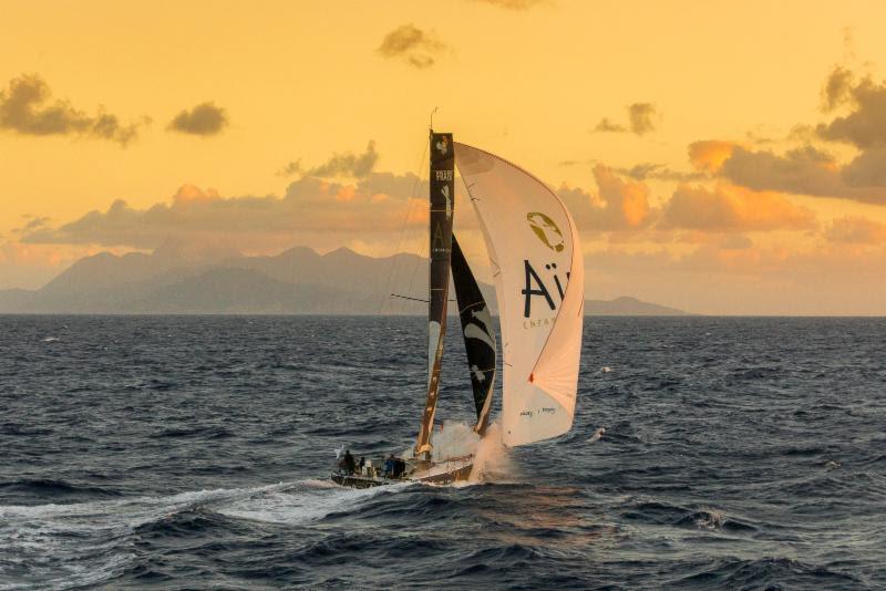 Sunset Redonda - Aymeric Chappellier's Aïna Enfance Et Avenir - 2019 RORC Caribbean 600 - photo © RORC / Arthur Daniel