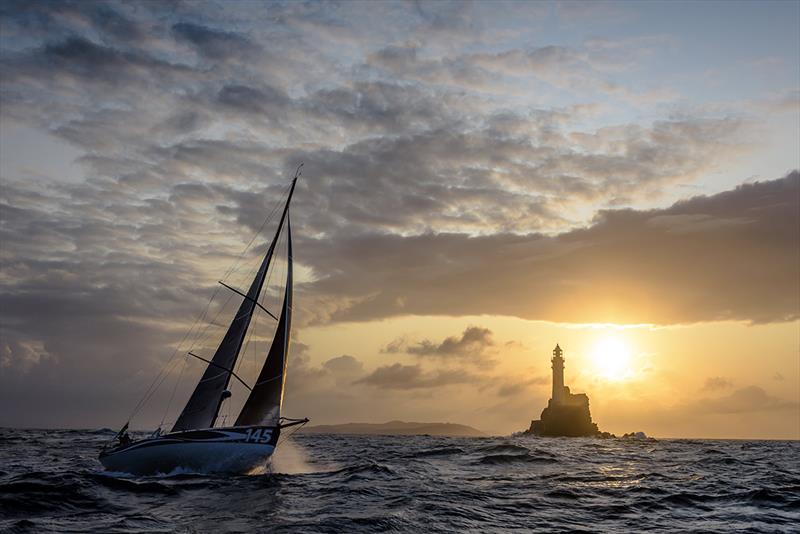 Earendil, Sail no: FRA145, Class: Class40, Owner: Catherine Pourre, Sailed by: Catherine Pourre - Rolex Fastnet Race 2019 photo copyright Kurt Arrigo taken at Royal Ocean Racing Club and featuring the Class 40 class