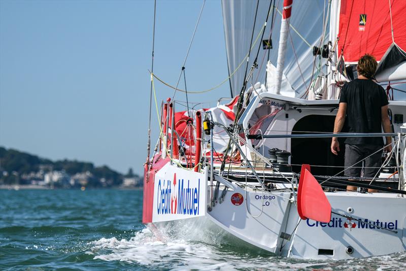 Class 40 racing action  photo copyright Race Around/James Tomlinson taken at Southern Yacht Club and featuring the Class 40 class