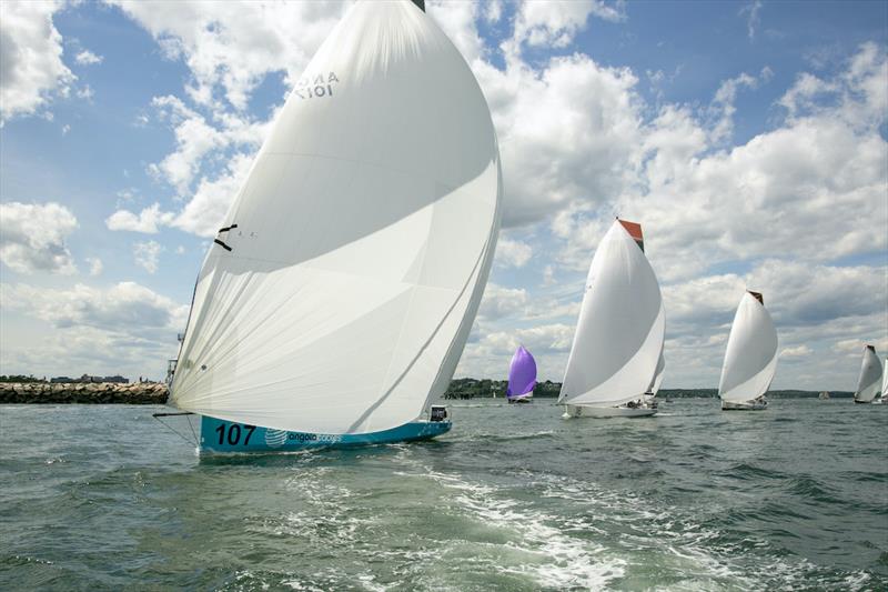 Class 40 racing action at the Atlantic Cup - photo © Image courtesy of The Race Around/Billy Black