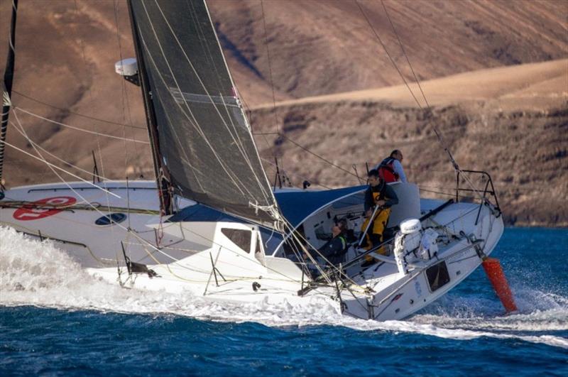 Current leading monohull - Olivier Magre's Class40 Palanad 3 - RORC Transatlantic Race photo copyright James Mitchell / RORC taken at Royal Ocean Racing Club and featuring the Class 40 class