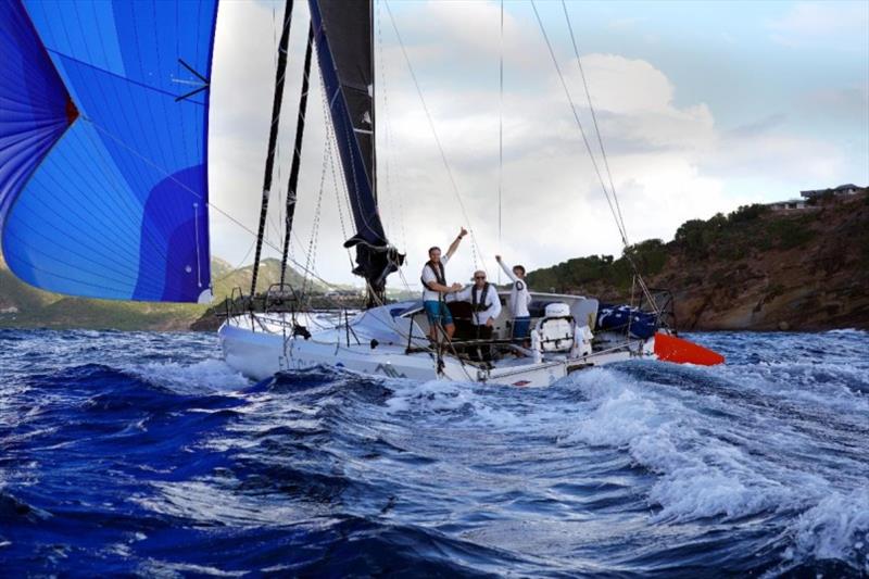 Olivier Magre's Class40 Palanad 3 complete the 2,735-mile RORC Transatlantic Race in a phenomenal elapsed time of 10 days, 1 hour, 43 mins and 18 secs photo copyright Ed Gifford / RORC taken at Royal Ocean Racing Club and featuring the Class 40 class