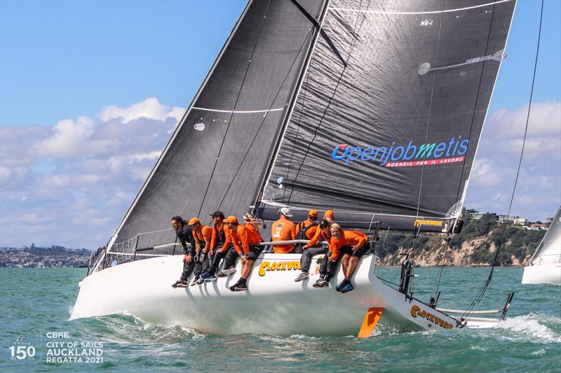 CBRE City of Sails Auckland Regatta - March 2021 photo copyright Andrew Delves taken at Royal New Zealand Yacht Squadron and featuring the Class 40 class