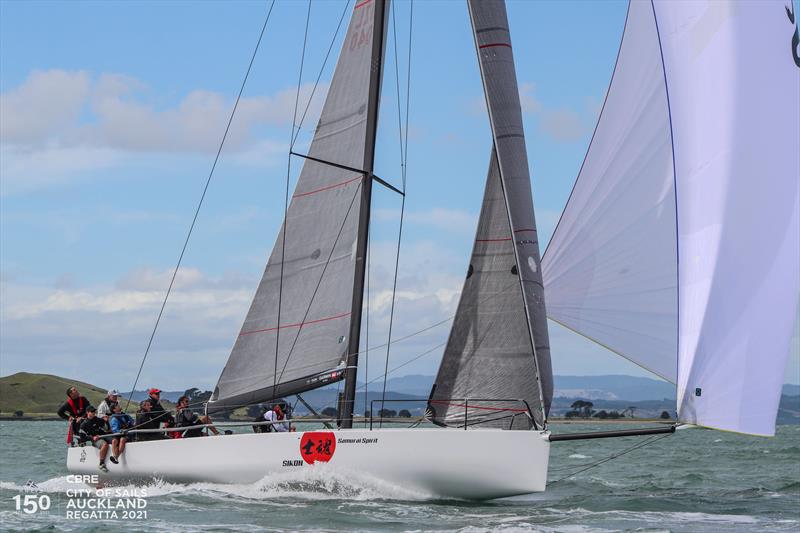 CBRE City of Sails Auckland Regatta - March 2021 photo copyright Andrew Delves taken at Royal New Zealand Yacht Squadron and featuring the Class 40 class