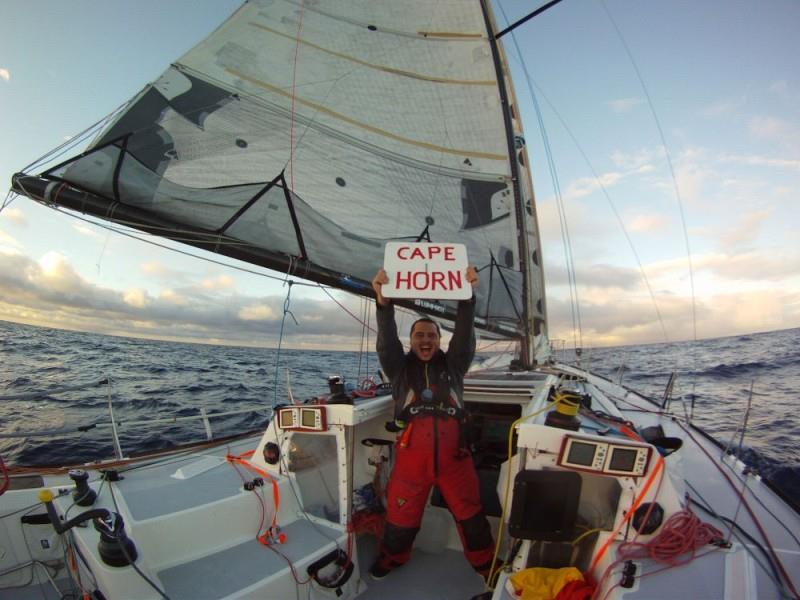 Pacific and Atlantic Oceans meet at Cape Horn - photo © Global Solo Challenge