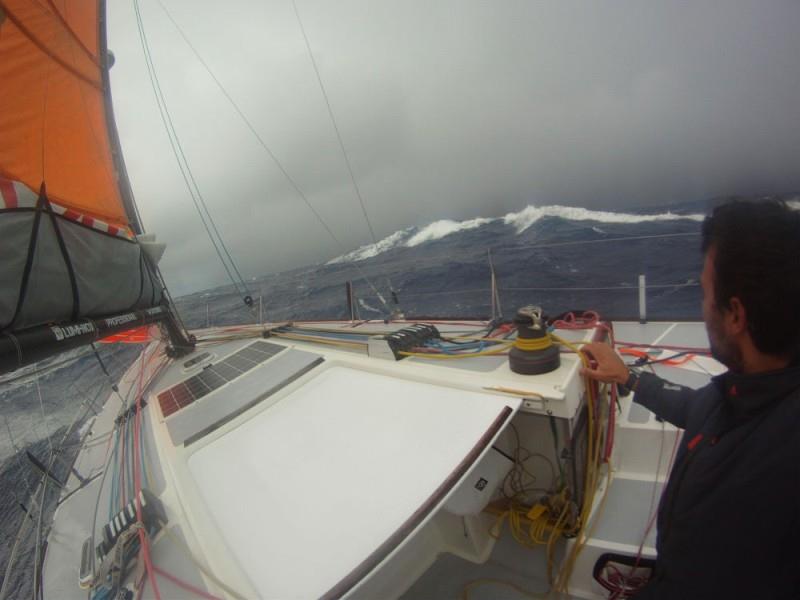 The storm photo copyright Global Solo Challenge taken at  and featuring the Class 40 class