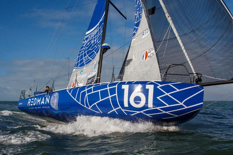 Antoine Carpentier has a supreme pedigree in the Rolex Fastnet Race aboard Géry Trentesaux's various Courriers, including winning overall on Courrier Du Leon in 2015. However this year Trentesaux is racing on Carpentier's Mach 40.4, named Courrier Redman. - photo © Alexis Courcoux / AC Sailing Fafa Pictures / AC Sailing