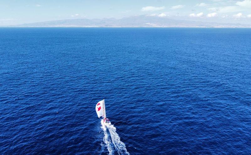 Day 10 of the Transat Jacques Vabre photo copyright Crédit Mutuel taken at  and featuring the Class 40 class