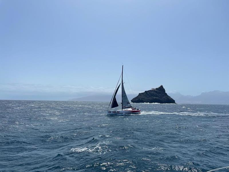 Masa Suzuki and Koji Nakagawa on Milai win Leg 1 of the The Globe40 Race photo copyright Globe40 taken at  and featuring the Class 40 class