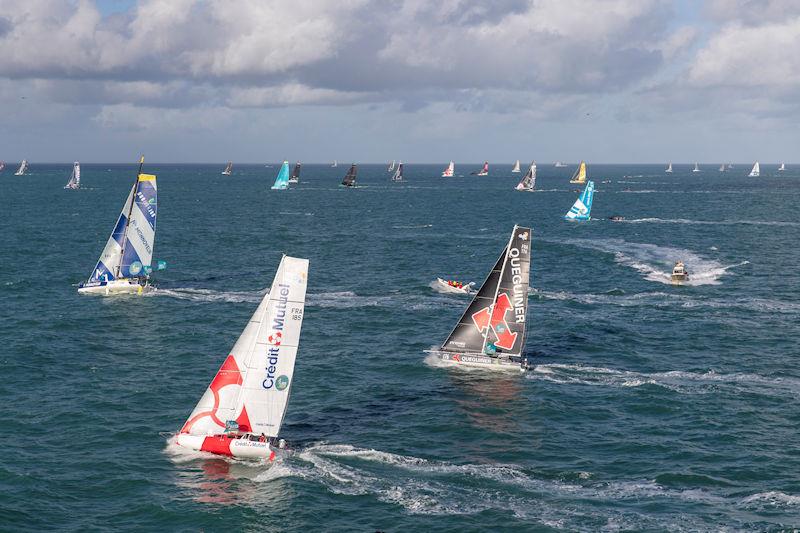 12th Route du Rhum-Destination Guadeloupe start - photo © Alexis Courcoux / #RDR2022