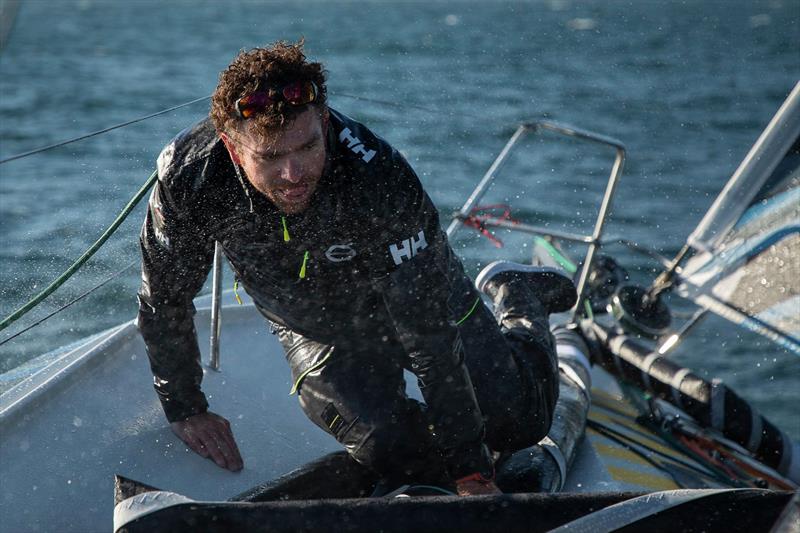 Jonas Gerckens during the Route du Rhum - Destination Guadeloupe - photo © Wind4production