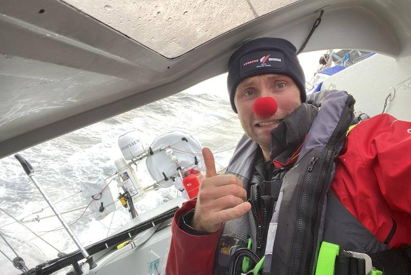 Luke Berry during the 12th Route du Rhum - Destination Guadeloupe photo copyright Luke Berry taken at  and featuring the Class 40 class