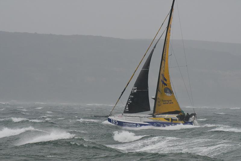 50th Rolex Fastnet Race start photo copyright Trevor Pountain taken at Royal Ocean Racing Club and featuring the Class 40 class