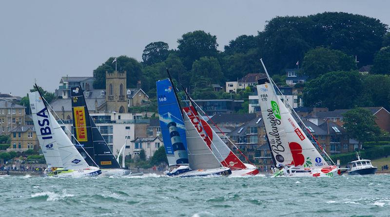 50th Rolex Fastnet Race start - photo © Tom Hicks / www.solentaction.com