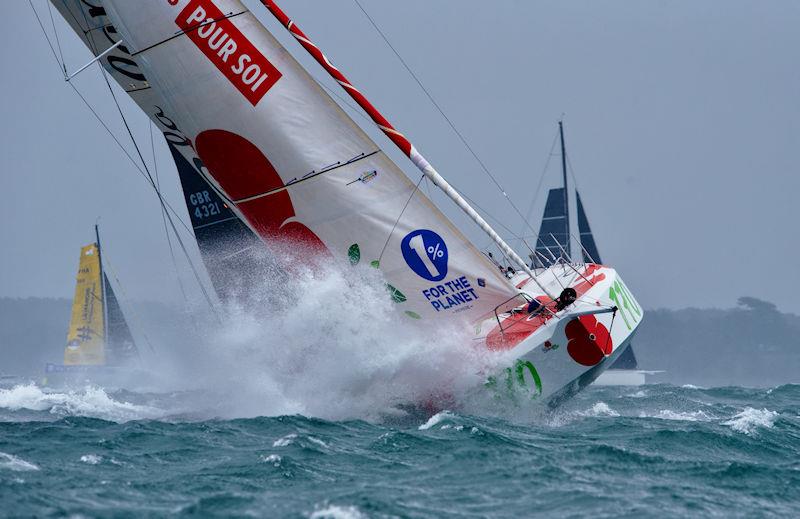 50th Rolex Fastnet Race start - photo © Tom Hicks / www.solentaction.com