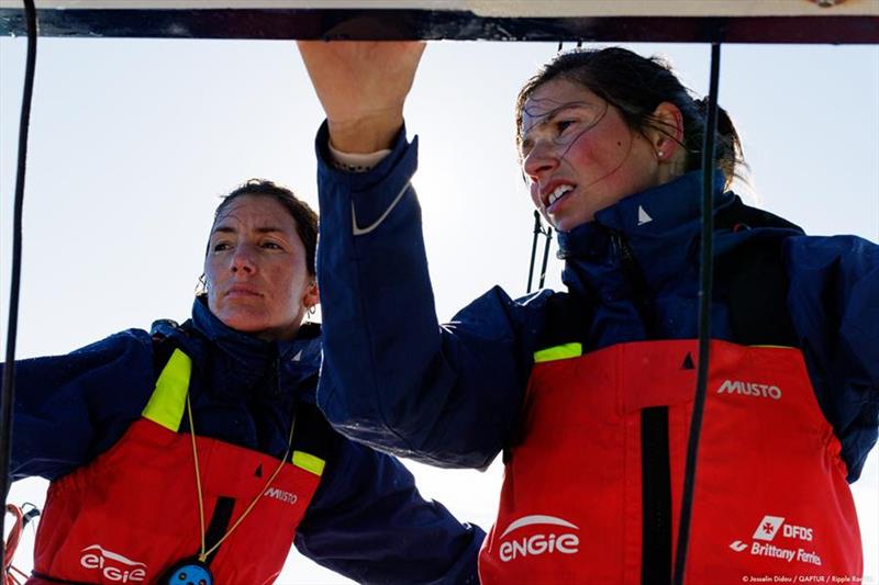 Pam Lee and Tiphaine Ragueneau - Transat Jacques Vabre photo copyright Ripple Racing taken at  and featuring the Class 40 class