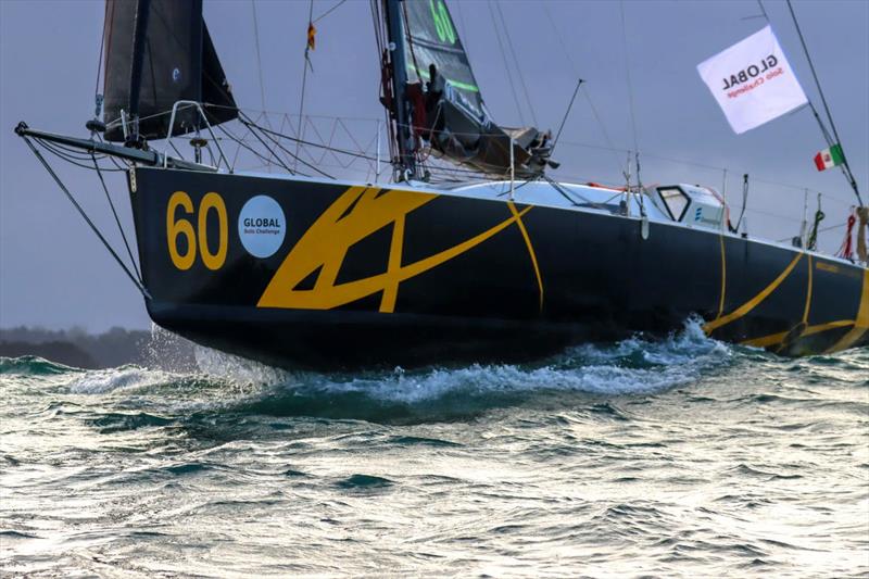 Riccardo Tosetto in the Global Solo Challenge photo copyright GSC / PepPortas taken at  and featuring the Class 40 class