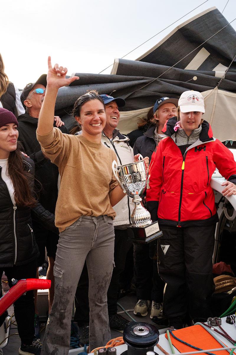 Cole Brauer finishes the Global Solo Challenge in second place photo copyright Alvaro Sanchis taken at  and featuring the Class 40 class