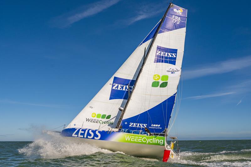 The Transat CIC: Class40 Zeiss photo copyright Vincent Rustuel taken at  and featuring the Class 40 class