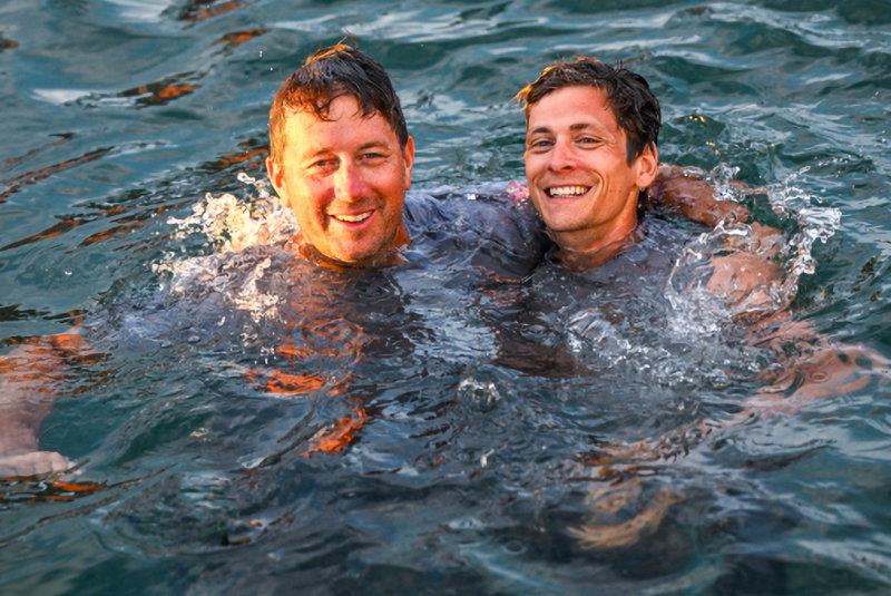 Guillaume Pirouelle and Cedric Chateau (Seafrigo-Sogestran) have won Class 40 in the Transat Café L'or Le Havre Normandie - photo © Jean-Louis Carli / Alea