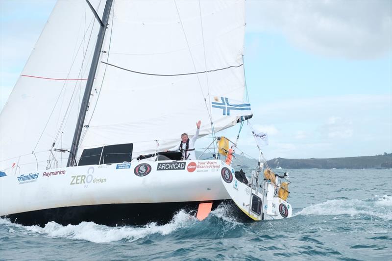 Ari Känsäkoski - ZEROchallenge - OCD Class40 photo copyright Global Solo Challenge taken at  and featuring the Class 40 class