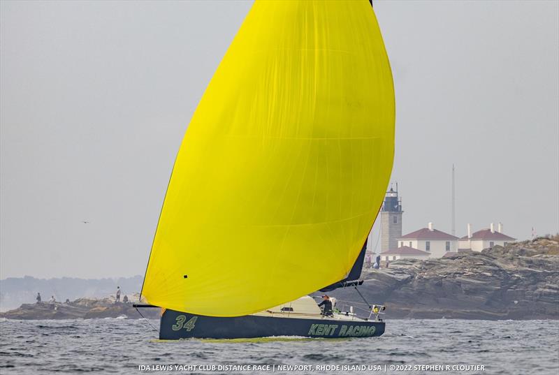 Tim Kent races his Class 40, Kent Racing, in the Ida Lewis Distance Race photo copyright Stephen Cloutier taken at Oyster Point Yacht Club and featuring the Class 40 class