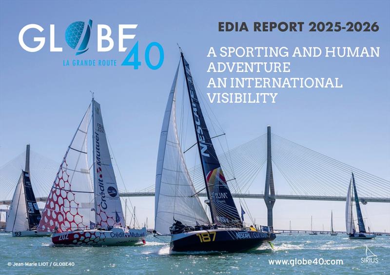 EDIA report 2025-2026 photo copyright Jean-Marie Liot / Globe40 taken at  and featuring the Class 40 class
