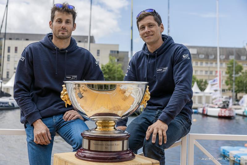 CIC Normandy Channel Race trophy - photo © Jean-Marie Liot / CIC NCR