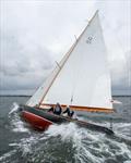 Nor'easter tackles the waves. Note the traditional crew uniforms - Classic Yacht Regatta 2019 © Mary Alice Carmichael