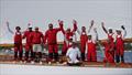 Scud's crew happy with their second place in the Gstaad Yacht Club Centenary Trophy 202 © Juerg Kaufmann / GYC