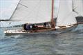 Cynthia, built Falmouth in 1910 by Thomas Jacket in the Teamac Race - Falmouth Classics 2025 © Jim Totman