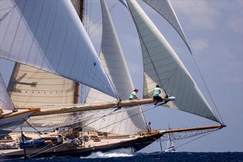 sailing a classic yacht