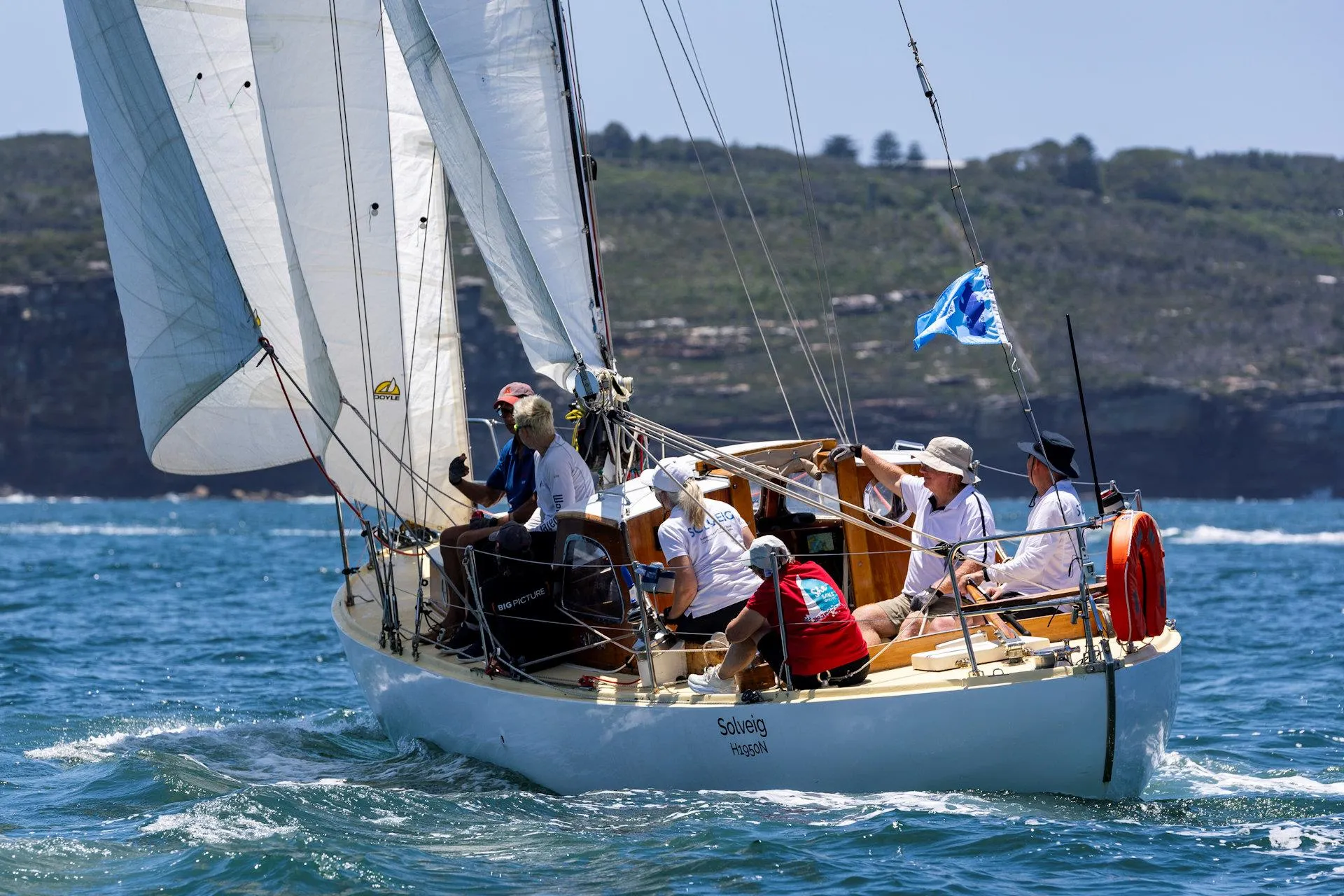 Historic Sydney Hobart champion Solveig set to shine at CYCA's