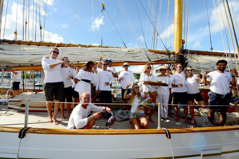 Line honours for Altair in the Panerai Transat Classique - photo © Gérard Germain