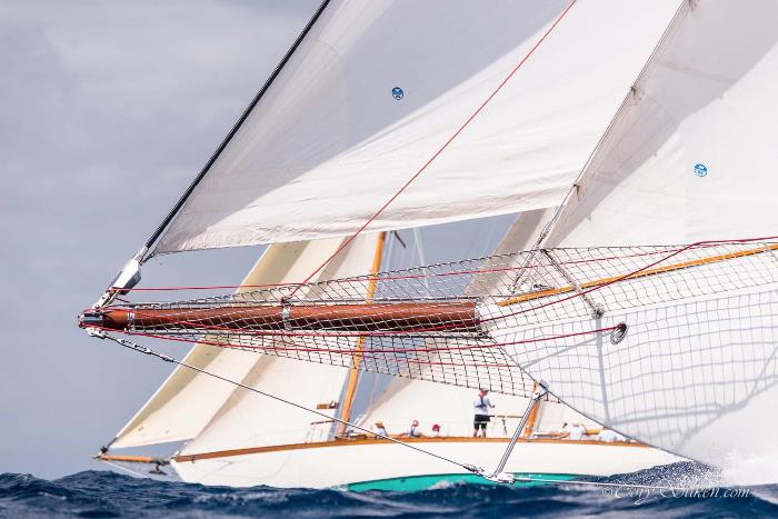 A vast diversity of yachts attend Antigua Classic Yacht Regatta at the 2014 Antigua Classic Yacht Regatta photo copyright Cory Silken taken at Antigua Yacht Club and featuring the Classic Yachts class