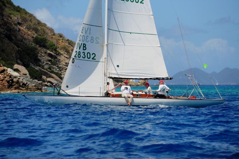 Robin Tattersall's Modified 30 square metre, Diva at the BVI Spring Regatta - photo © Todd VanSickle
