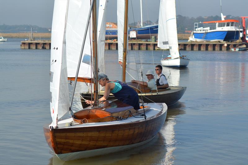 All set for Aldeburgh Yacht Club Classics Weekend photo copyright John Adcroft taken at Aldeburgh Yacht Club and featuring the Classic Yachts class