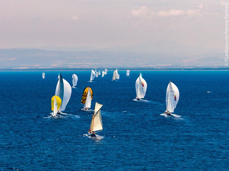 Panerai Classic Yachts Challenge at Argentario Sailing Week day 2 photo copyright Pierpaolo Lanfrancotti taken at Yacht Club Santo Stefano and featuring the Classic Yachts class