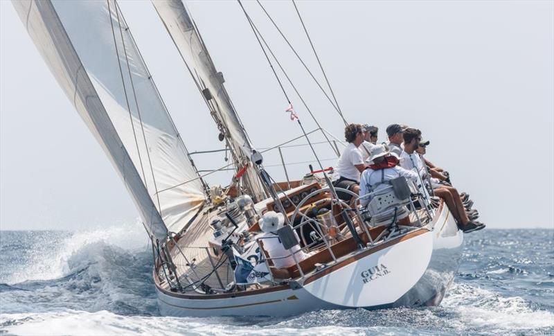 Guia at the Puig Vela Clàssica Barcelona photo copyright Nico Martinez / www.MartinezStudio.es taken at Real Club Nautico de Barcelona and featuring the Classic Yachts class