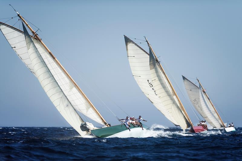 Olympian, Chips and Oriole competing for the Gstaad Yacht Club Centenary Trophy during Les Voiles de Saint-Tropez - photo © Jürg Kaufmann