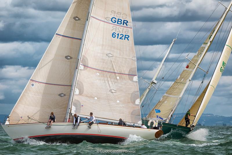Firebrand and Le Rayon Vert on day 3 at Panerai British Classic Week photo copyright Guido Cantini / Panerai taken at British Classic Yacht Club and featuring the Classic Yachts class