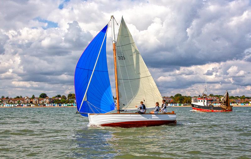 Work and Play on the Blackwater during Mersea Week 2018 photo copyright Chrissie Westgate taken at West Mersea Yacht Club and featuring the Classic Yachts class