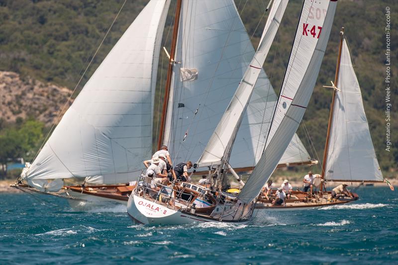 Ojalà on 2019 Argentario Sailing Week day 4 photo copyright Taccola Lanfrancotti taken at Yacht Club Santo Stefano and featuring the Classic Yachts class