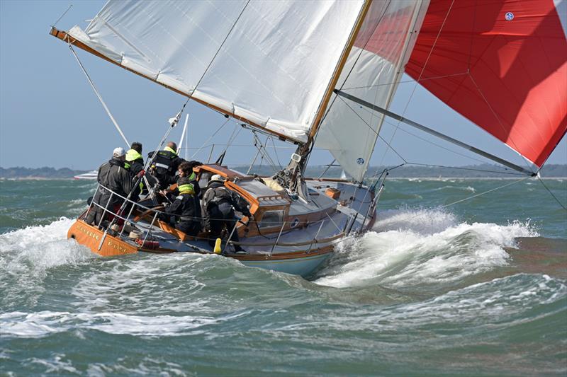 Hamble Classics 2019 photo copyright Rick Tomlinson / www.rick-tomlinson.com taken at Royal Air Force Yacht Club and featuring the Classic Yachts class